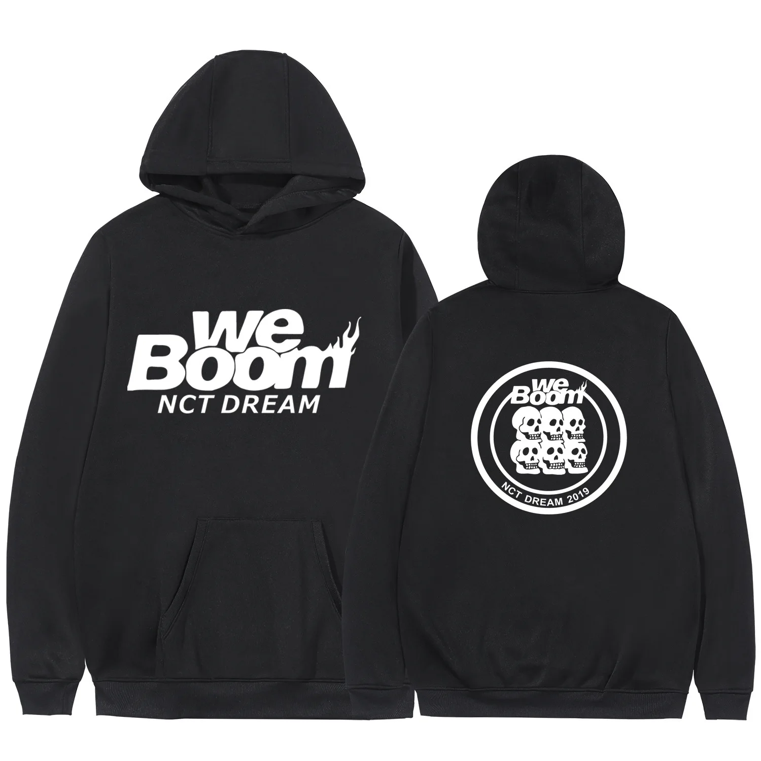 Nct Dream World Tour одной и той же с капюшоном пальто 2020 новая пара кофты в стиле