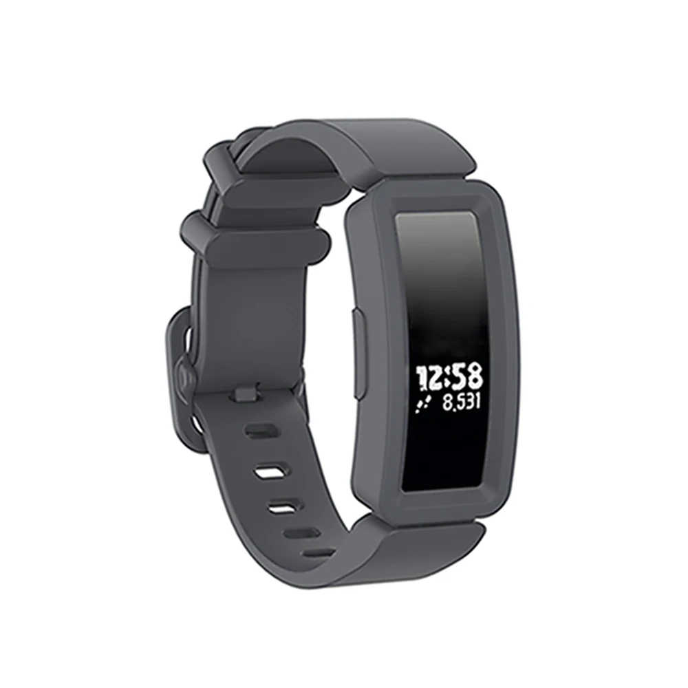 Ремешок для Fitbit Inspire/Inspire HR/ACE2 смарт-трекер замена мягкий ТПЭ ремешок для часов браслет для умных часов браслеты
