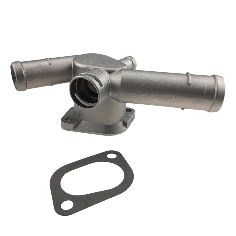 Car Thermostat Housing Coolant Hose Flange Radiator for Golf Jetta 99