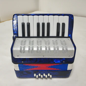 

17 Keys Children Beginner Accordion Educational Musical Instruments Toy with Strap 2019 Christmas Gift for Kids