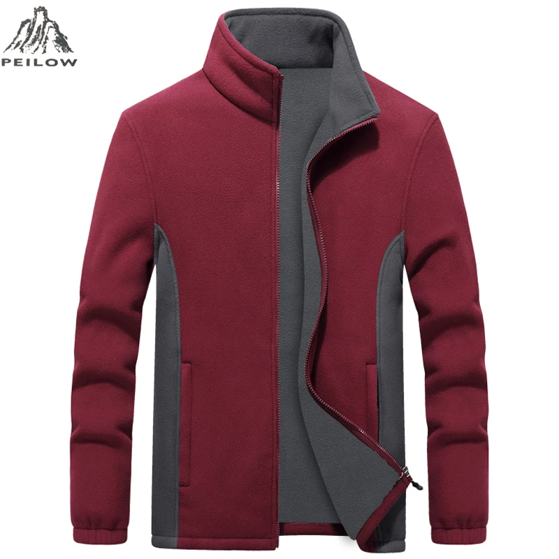 Kopen Mannen Dikker windjack Fleece Jassen 7XL 8XL 9XL Wol Liner Hoody Warme sportkleding Hoodies Thermische Jassen Sweatshirts Voor Mannen