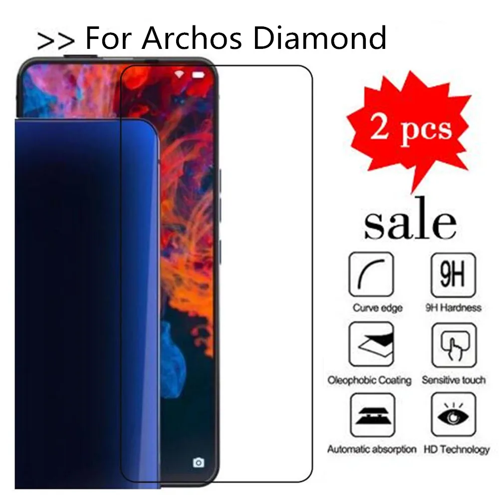 Закаленное стекло для Archos Diamond защита экрана защитная пленка телефона Premiun чехол