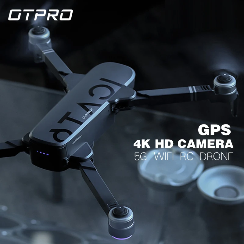 OTPRO тряска 3 оси Gimble gps Дрон с WiFi FPV 1080P 4K камера бесщеточный мотор складной Квадрокоптер игрушки подарок rc Дрон мальчик