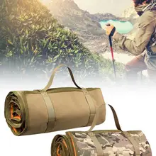 Сворачивающийся коврик для стрельбы нескользящий двусторонний 900D водонепроницаемый нейлоновая ткань влагостойкий Портативный прочный коврик для улицы