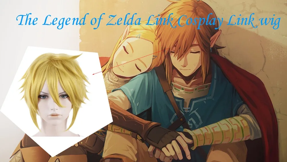 Xcoser Legend Of Zelda Link Peluca Cosplay Peluca Pelo Corto Alta Calidad Cosplay Headwear Halloween Fiesta Disfraces Accesorios Aliexpress