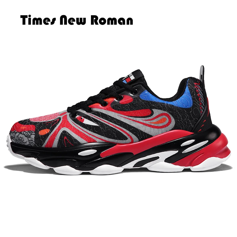 Times/Новинка; мужские кроссовки из римской кожи; повседневная обувь на шнуровке; удобная уличная дышащая модная спортивная обувь для мужчин