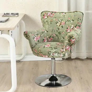 

European home computer chair lift coffee chair nail chair leisure beauty makeup sofa chair anchor office chair