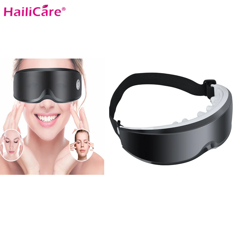 

Electric Vibration Eye Massager Eyes Care Device Wrinkle Fatigue Relieve Magnet Therapy Acupuncture Massage Eyewear Glasses
