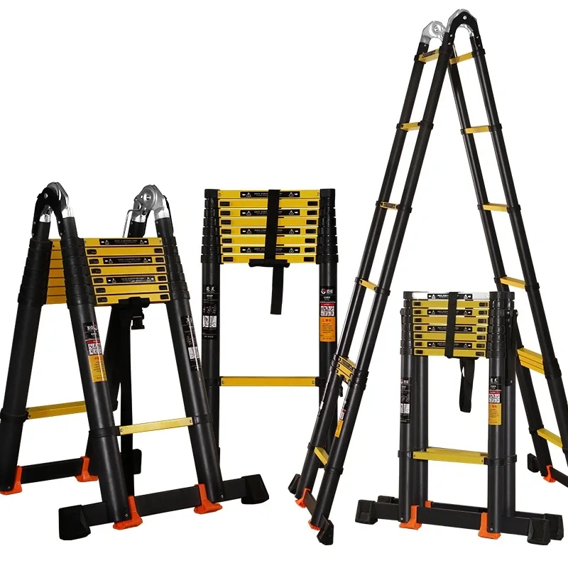 PROD 1005002264546958 3.3M+3.3M Herringbone Ladder/6.6M Straight Ladder
Multifunctional Anti-tilt Engineering Ladder Telescopic Ladder Folding
Ladder