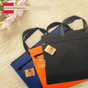 

Handbag Double-layer Storage Bag Shopping Bag Briefcase File StorageBag Business Travel Computer Tutorial Package