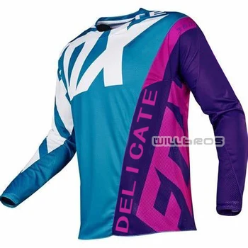 

Delicate Fox 360 Creo Riding Jersey Motorcycle Offroad Motocross Cycling Clothes Men's Racing Short Sleeve