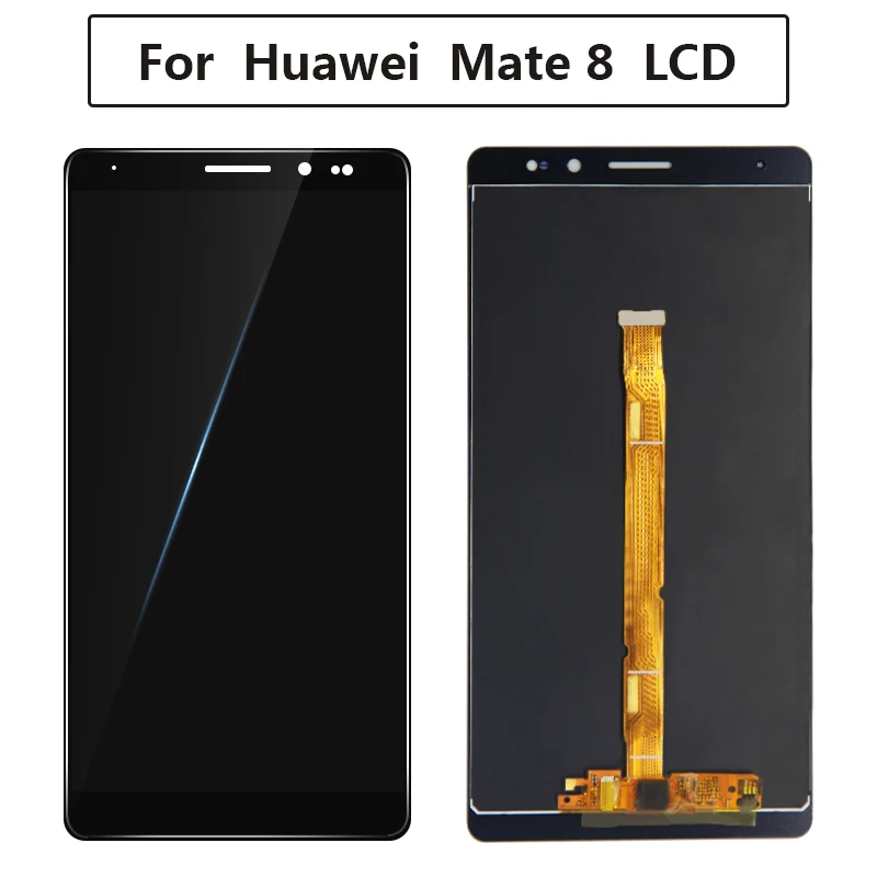 6," для huawei mate 8 NXT-L29 ЖК-дисплей сенсорный экран дигитайзер запасные части с рамкой для mate 8 дисплей