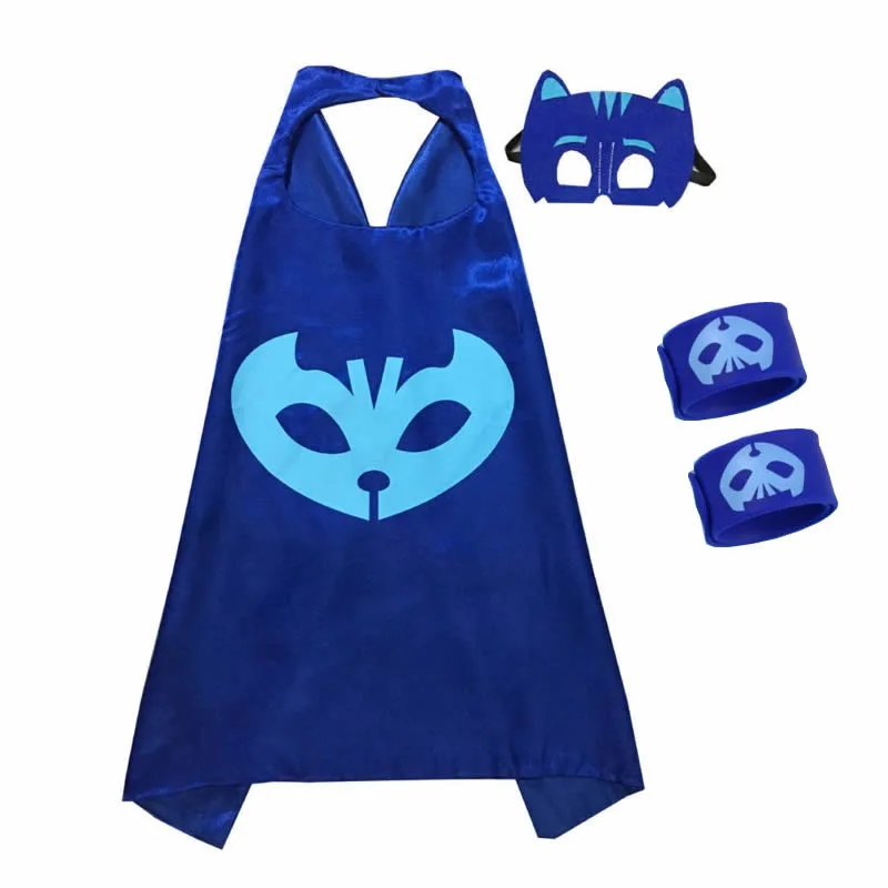 PJ Masks Juguete браслет плащ Pj маска костюмы Catboy Owlette Gekko фигурки на Хэллоуин косплей игрушки для детей подарок S70 - Цвет: 08