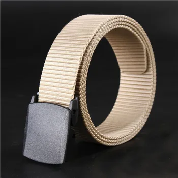 

Fashion Belts for Women Men Solid Canvas Belt Buckle Waist Belt Casual Waistband Adjust Hypoallergenic Metal Wide Female Belt