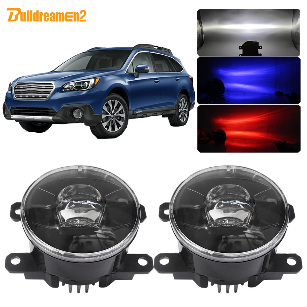 Buildreamen2 для Subaru Outback 2010 2011 2012 автомобильный 4000лм светодиодный противотуманный