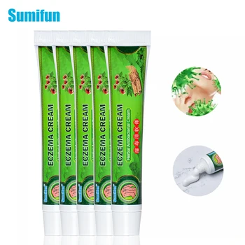 

Sumifun 5Pcs Natural Ointment Psoriasi Eczma Cream Works Well For Dermatitis Psoriasis Eczema Urticaria Beriberi Skin Care