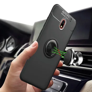 

30pcs/lot Soft Chromed Ring Case For Xiaomi Redmi 8A Smooth Ultra Thin Matte TPU Cover