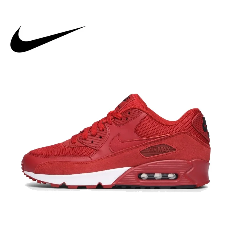 Cheap NIKE AIR MAX 90 Original Authentic Men s ESSENTIAL Running Shoes Sport Outdoor Sneakers Comfortable Durable Breathable 537384