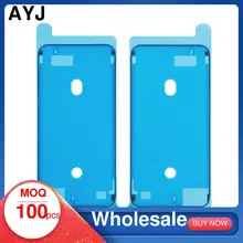 100 Waterproof Sticker For iPhone 6S 7 8 Plus XR X XS Max 11 12 Pro Max Mini Adhesive LCD Screen Frame Double-sided Tape Repair