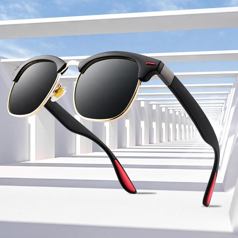 

Driver Goggles Luxury Ultralight Polarized Sunglasses Men Women Driving Square Style Sun Glasses Male Goggle UV400 Gafas De Sol