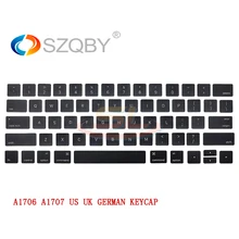 Genuine Key Cap for MacBook Pro Retina 13″ 15″ A1706 A1707 UK US GERMAN Keyboard Keys Keycaps Late 2016 Mid 2017