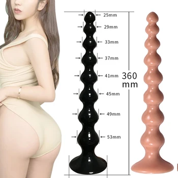 long anal beads butt plug buttplug anale dildo sexy toys for woman men gay anus dilator prostate massager sexshop masturbators 1