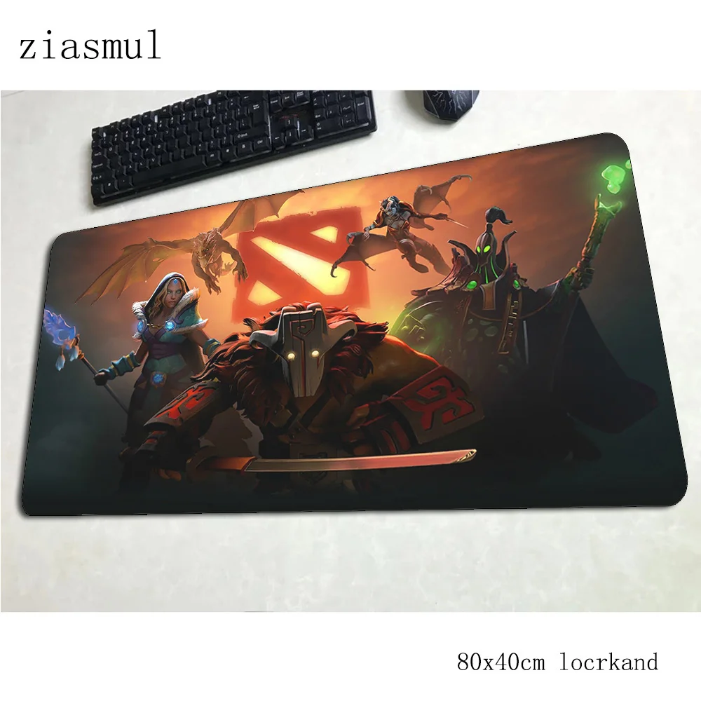 Dota 2 коврики 800x400x3 мм восхитительный игровой коврик для мыши большая клавиатура Коврик для мыши HD блокнот с рисунком аксессуары для геймеров коврик для мыши