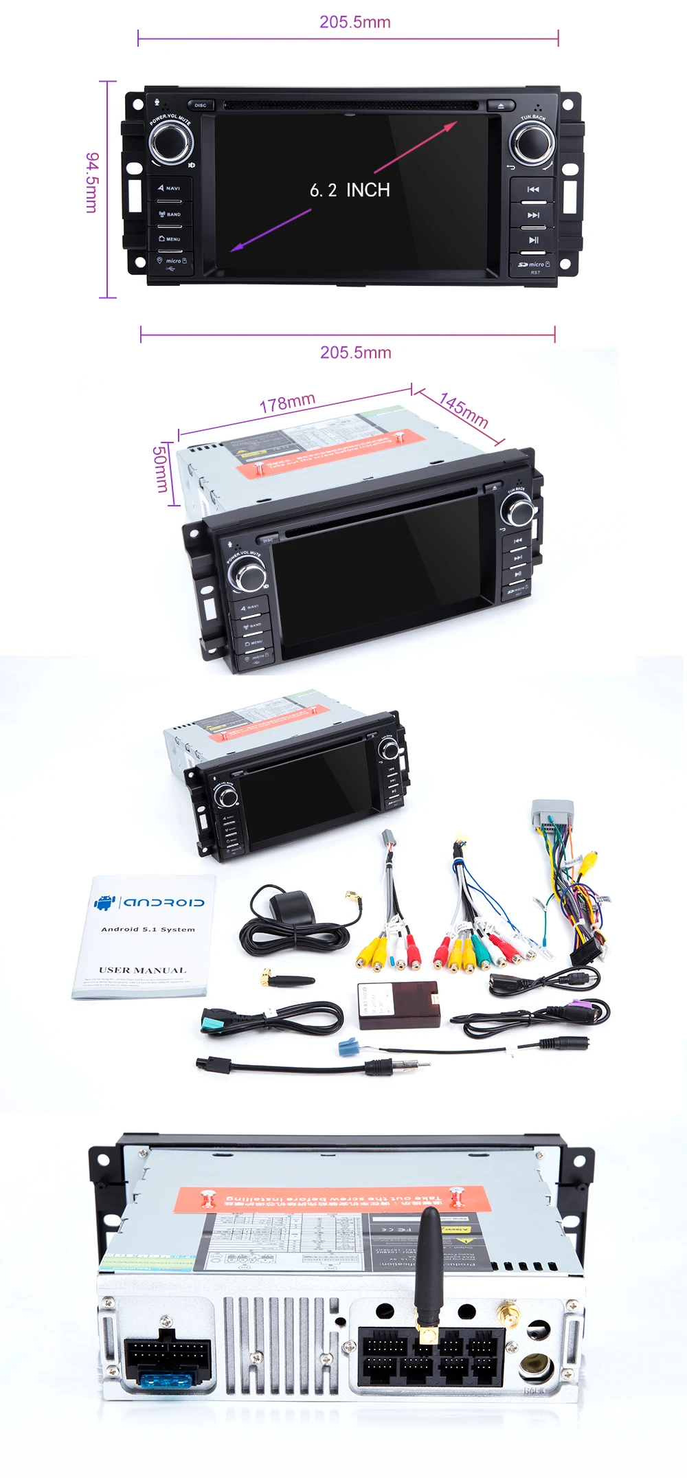 4G 1 Din Android 9 dvd-плеер для автомобиля Jeep Grand Cherokee Chrysler 300C Компас Патриот Dodge SebringGPS навигация Радио стерео