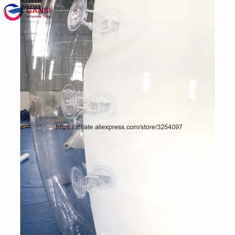 Free shipping customized snow globe inflatable bounce house inflatable christmas inflatable snow globe for advertising