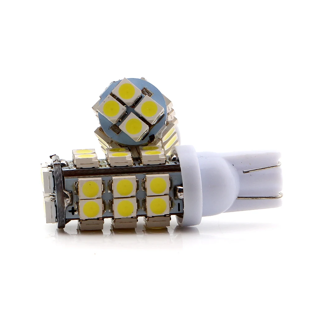 YM E-яркий 100X T10 1210 28 SMD 168 194 W5W Клин светильник сигнальных ламп белого и синего цвета красный светодиодный автомобильный светильник s авто лампы, работающего на постоянном токе 12 В в 168Lm