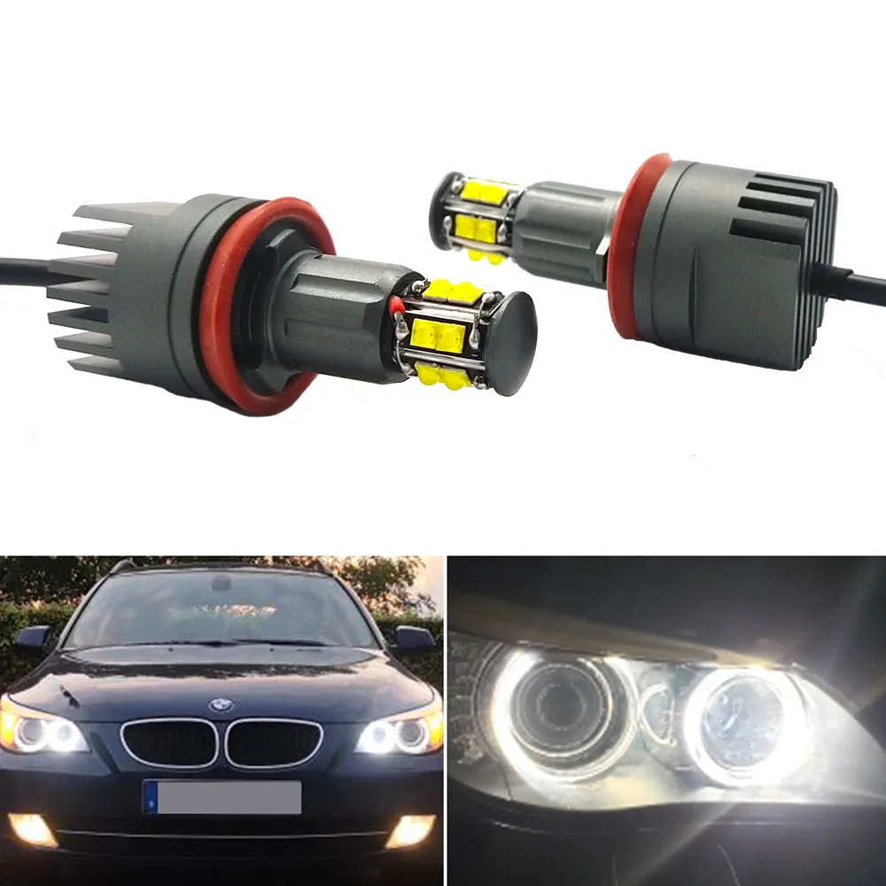 120W H8 LED Marker Angel Eye 360 Degree Halo Bulb Light Lamp 6000K 120w-h8-led-marker-angel-eye-360-degree-halo-bulb-light-lamp-6000k
