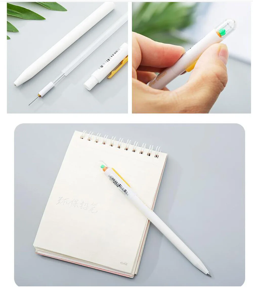 2 шт. новинка кролик с морковкой автоматический механический карандаш 0 5 мм милый