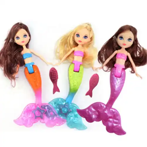 waterproof mermaid doll