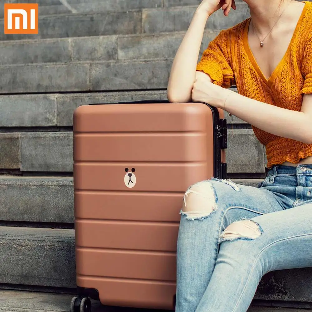 

New Limited edition xiaomi suitcase 20in luggage boarding case Carry on Spinner Wheels Rolling Luggage Case Outdoor Travel