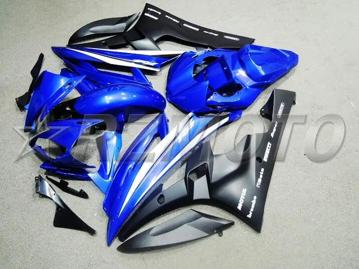 Новые ABS полные комплекты обтекателей подходят для YAMAHA YZF-R6 2006 2007 Обтекатели набор YZF R6 06 07 литьевая форма части синий