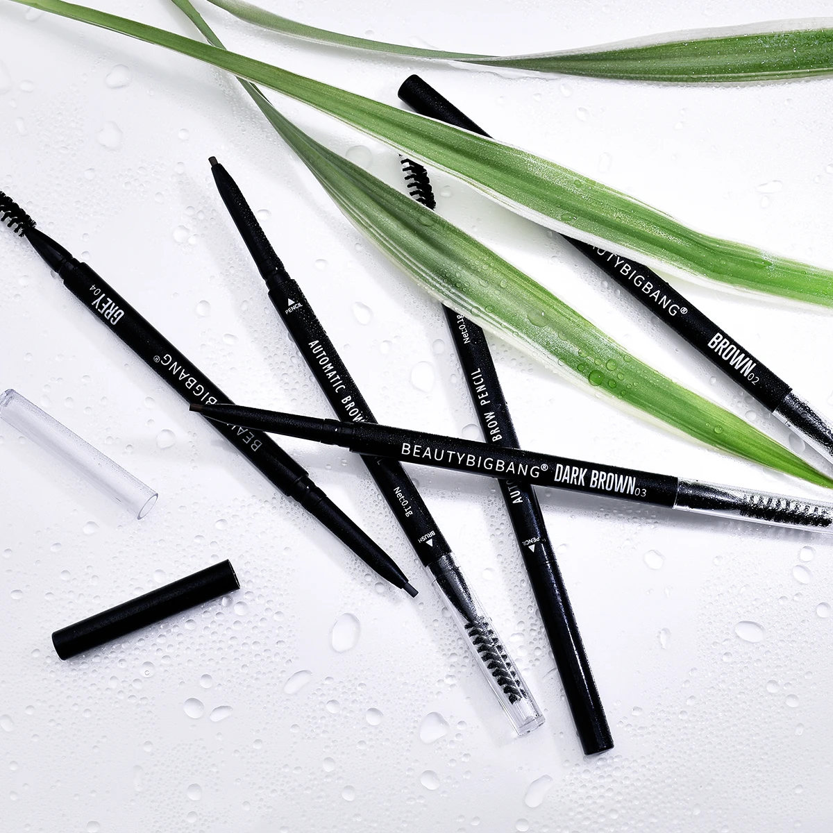 Beauty bigbang Black Eyebrow Pen Tint Makeup Natural Long Lasting Paint Eyebrow Dual Ended Waterpro