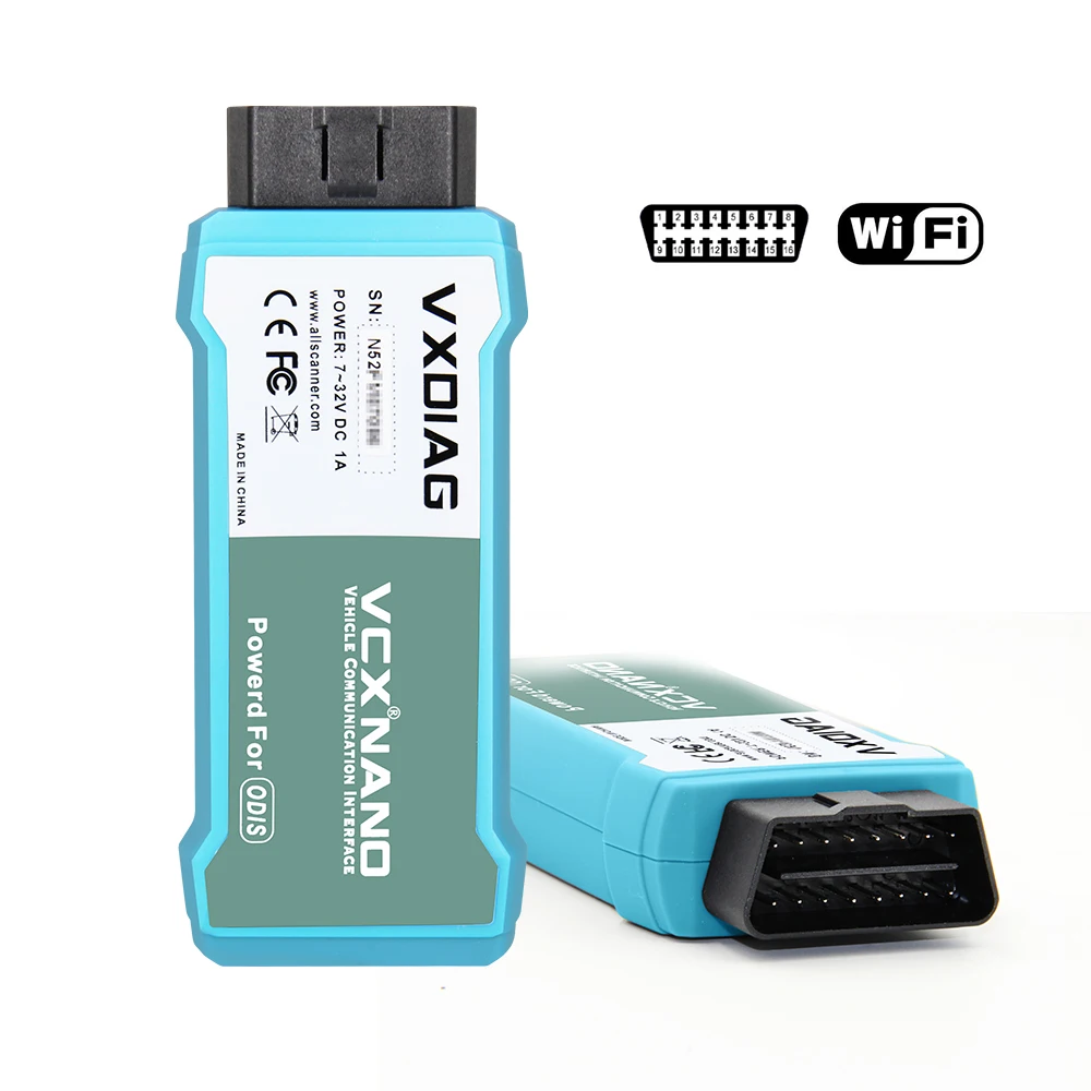 VXDIAG VCX NANO для VW volvo JLR Ford Mazda Toyota GM OBD2 автомобильный диагностический инструмент WIFI/USB