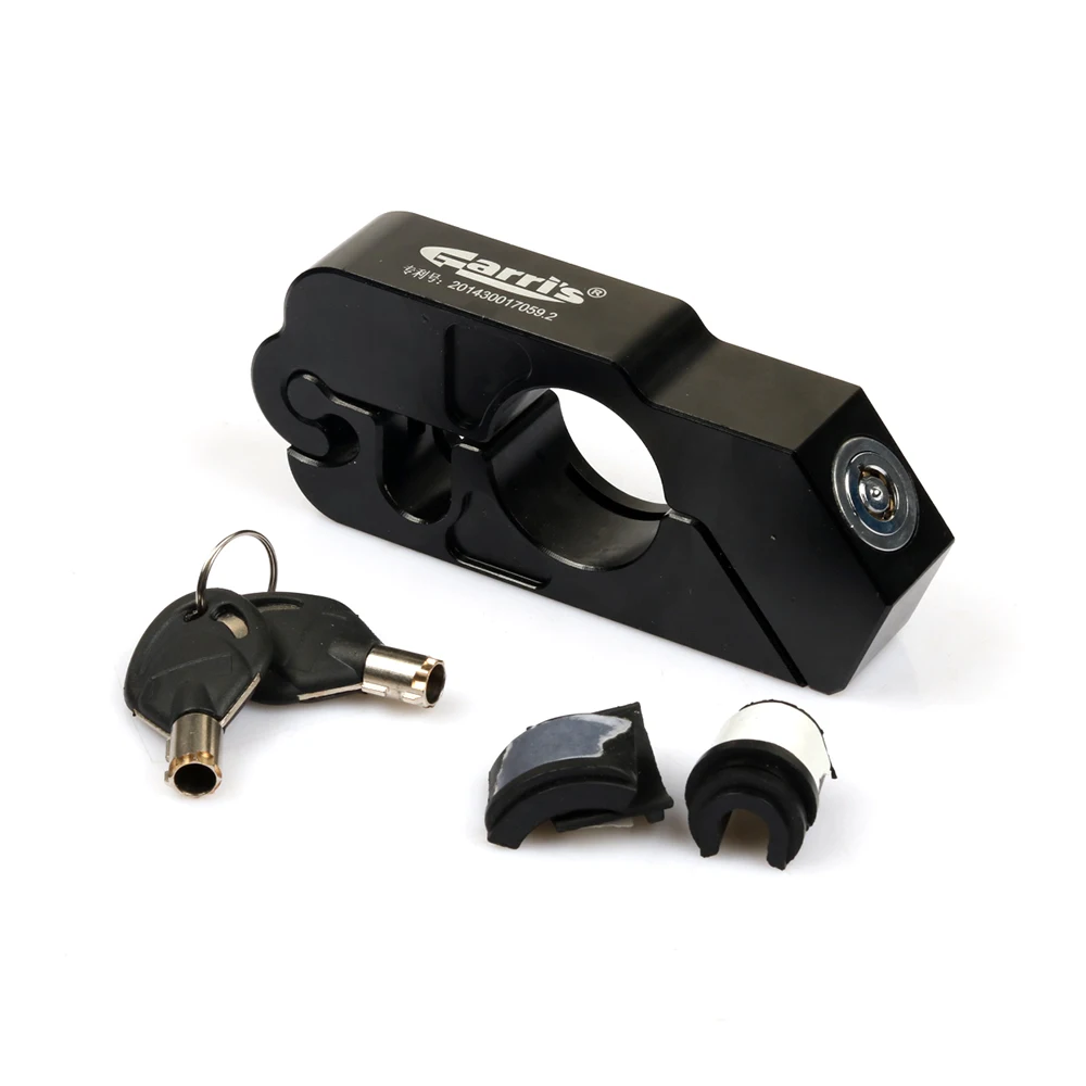 S2R Motorcycle handlebar lock handle safety lock safety lock Autobike handle lock for scooter ATV Dirt Street Bikes Auto