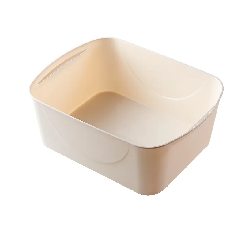 Beige 1 Cell WBBOOMING домашний пластиковый лоток для хранения с крышкой, носки, бюстгальтер, коробка для хранения лекарств, ящик для одежды, шкаф для спальни, ящик для хранения - Цвет: Beige 1 Cell