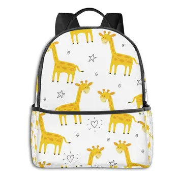 

Backpack School Bags for Teenage Cute Giraffe Travel Bags Style Back Pack Korean Cute Backpack