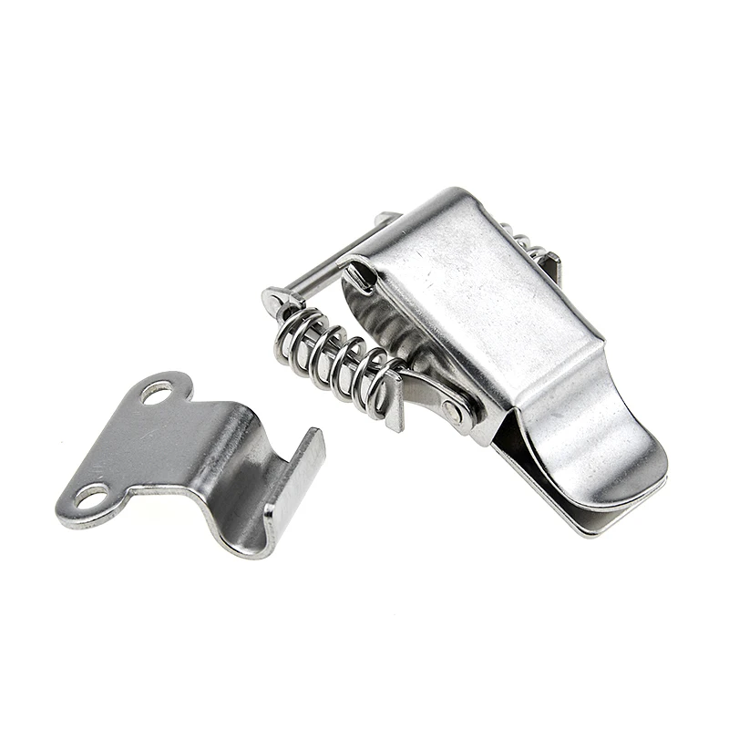 Lot De 2 Loquets 90° Acier Inox - Pour Coffre, Remorque, Porte Et Placard