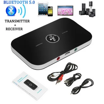 

(Built-in dry battery) Bluetooth transmitter receiver integrated machine Bluetooth Audio Receiver Transmitter USB Wireless