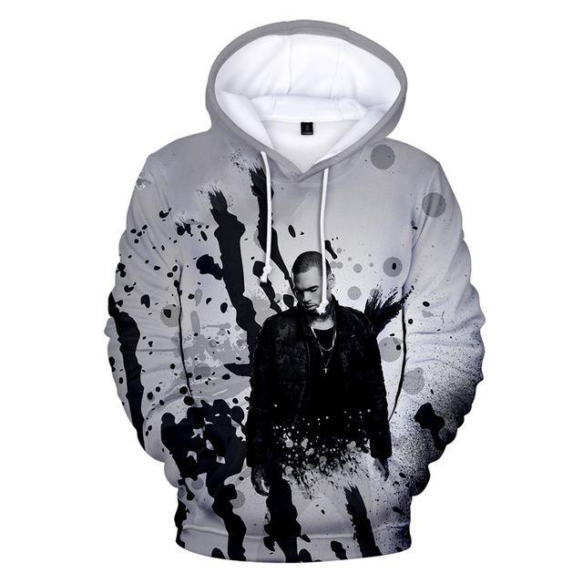 WELCOME TO MY LIFE CHRIS BROWN 3D HOODIE