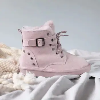 

New boots of Australian brand in 2020, 100% real cowhide, pure natural wool, fashionable and classic women's shoes