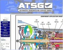 Software de reparação de automóveis 2017 atsg (informações de reparação de grupo de serviços de transmissões automáticas) software de diagnóstico manual de reparação