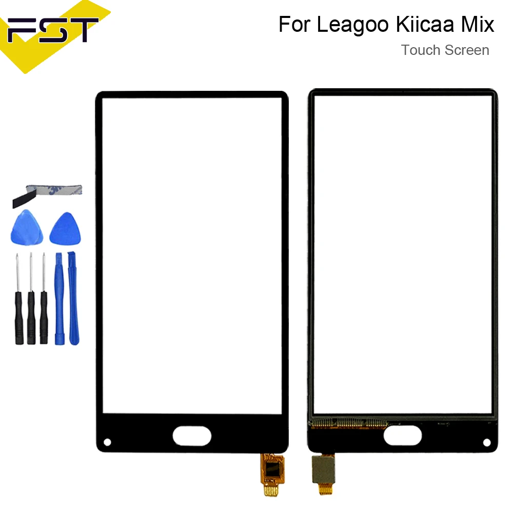 5,5 ''сенсорная стеклянная панель для Leagoo Kiicaa Mix сенсорный экран дигитайзер сенсор передняя внешняя стеклянная линза без lcd+ Инструменты