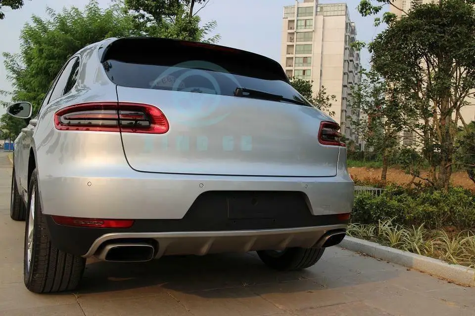 Подходит для Porsche Macan S Нескользящая пластина из нержавеющей стали бампер Щит для дрона бар