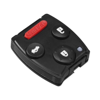 KEYYOU Auto Chiave A Distanza di FOB 3 1 Bottoni Con Pad In Gomma Per Honda Accord Civic CR-V Pilot Auto di Ricambio chiave dell'automobile Pad - KEYYOU Auto Chiave A Distanza di FOB 3 1 Bottoni Con Pad In Gomma Per