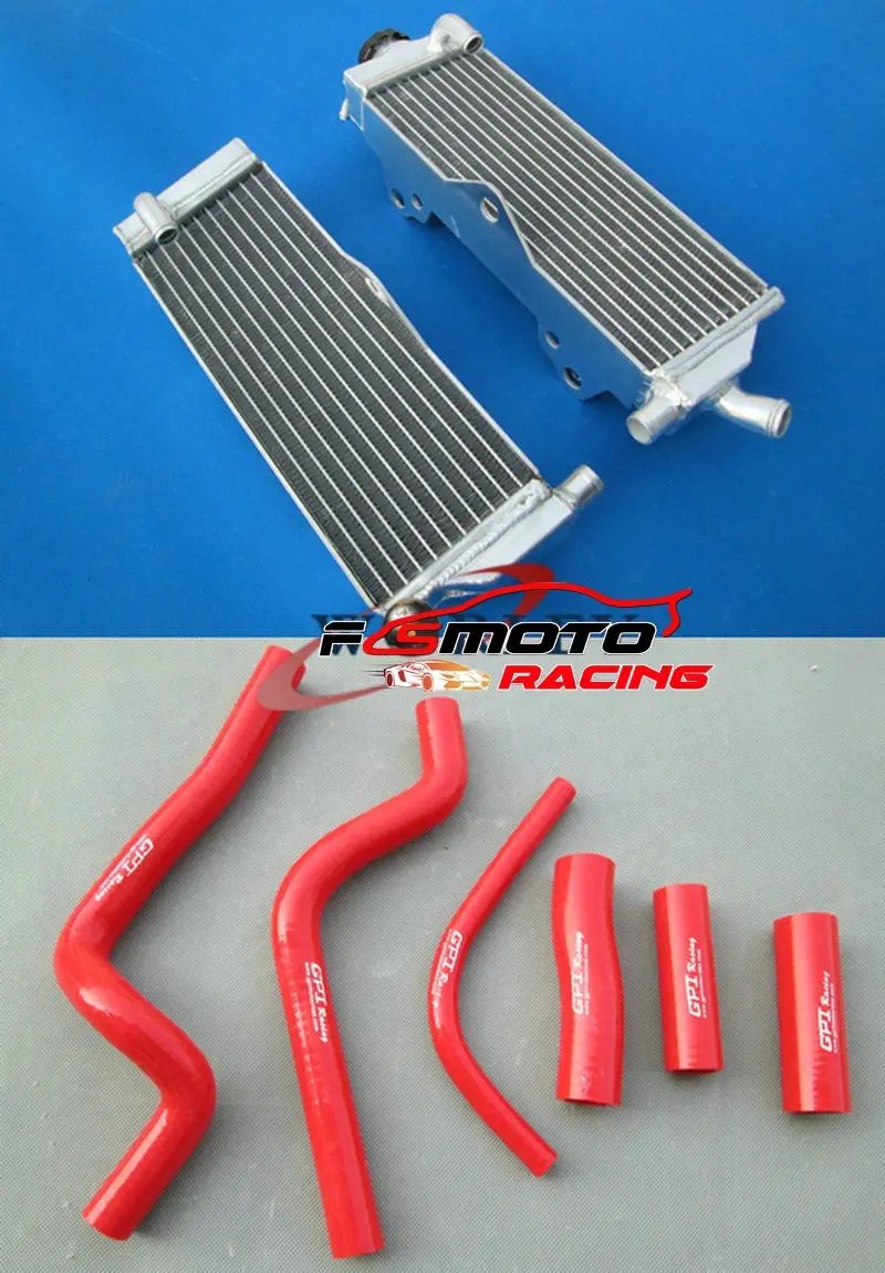 Для HONDA CR500R 1991-2001 2000 1999 1998 1997 1996 1995 Алюминий радиатор+ силиконовый шланг