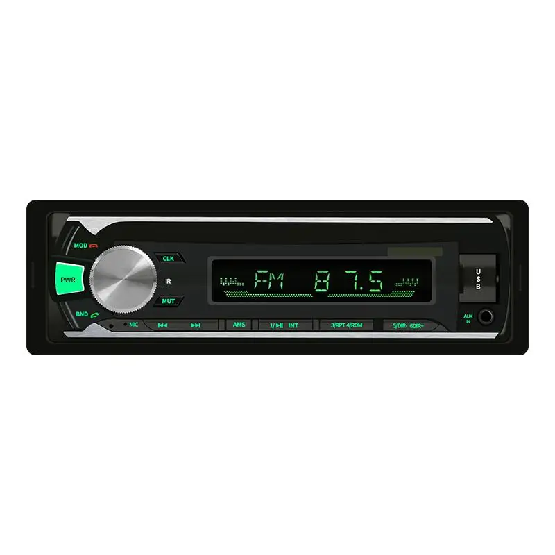 508BT автомобильный радиоприемник MP3 плеер FM автомобильный стерео радио кристалл аудио выход несколько управление Поддержка USB/SD кардридер классический